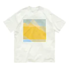 mapechiのサバクとソラ オーガニックコットンTシャツ