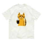 mapechiのトラネコしまお、milk最高 Organic Cotton T-Shirt