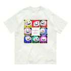  にこにこ堂のNICO NICO DARUMA オーガニックコットンTシャツ