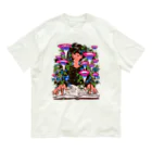 tomidoronのPop-up book『空想植物図鑑』 Organic Cotton T-Shirt