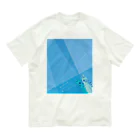 mapechiのトラネコしまお、海の中への野望 オーガニックコットンTシャツ