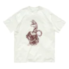 キノコさん太郎のバジャダサウルスレディ Organic Cotton T-Shirt