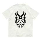 kimchinの歌舞伎の隈取り風デザイン Organic Cotton T-Shirt