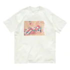 Chinpuの夏の休日 オーガニックコットンTシャツ