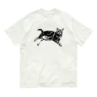 のじまちゃんねるのねこのマャーちゃん ごろり Organic Cotton T-Shirt