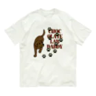 ハッピー・ラブラドールズのChocolate Lab Daddy　チョコレートラブラドール オーガニックコットンTシャツ