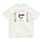 ❤kabotya❤のfreepalestine オーガニックコットンTシャツ