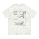 萩岩睦美のグッズショップのオーガニックコットンT　シャーロットの鳥 Organic Cotton T-Shirt