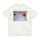 tomozou15の夏の月と太陽☀️ Organic Cotton T-Shirt