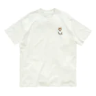 natsumilkのおすわりシェルティ Organic Cotton T-Shirt