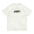 HAHAHAのHappy original  オーガニックコットンTシャツ