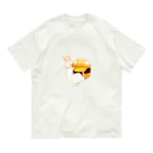 アイネっこのお店のあんバターパンとうさぎ Organic Cotton T-Shirt