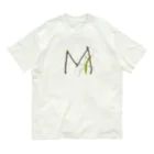 aicecreamの【M】カマキリついてるよ！イニシャル オーガニックコットンTシャツ