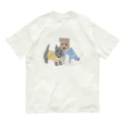 しゃろふいのしましましゃろふい Organic Cotton T-Shirt