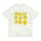 mapechiのトラネコしまお、ボクがなりたかったのはひまわりじゃなくて、、、w Organic Cotton T-Shirt