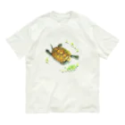 めろんぽっぷのお店だよの泳いできたよ、ニホンイシガメ Organic Cotton T-Shirt