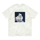 くまきちショップやさんのくまきちよこがお Organic Cotton T-Shirt