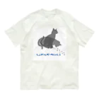 Callion’s daydreamのしゅれでぃんがーのニャンコ オーガニックコットンTシャツ