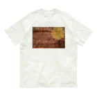 ゆるやかさんの木に透けたフラワー Organic Cotton T-Shirt