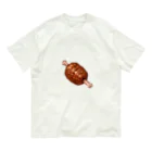 夏のどんぶり(ドンブリ)　ブラザーズ【ドンブラ】の肉 オーガニックコットンTシャツ