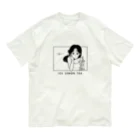 イラストレーターのサンレモのICE LEMON TEA Organic Cotton T-Shirt