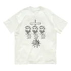 Studioチャカのの【ゆる偉人】ザビエルさん Organic Cotton T-Shirt