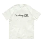 オザワミカの「まあまあ元気」くらいな人用（BK-line） オーガニックコットンTシャツ