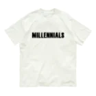 _PEAR_のMillennials ミレニアルズ オーガニックコットンTシャツ