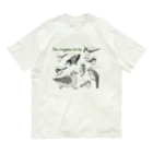 でこぱち商店のそこらへんのとりたち Organic Cotton T-Shirt