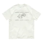 イラスト MONYAAT のへのへのろもこ オーガニックコットンTシャツ