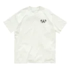 たはらともみのアルファベットどうぶつ　W　オオカミ Organic Cotton T-Shirt