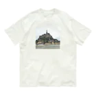 旅行したらのモンサンミッシェル Organic Cotton T-Shirt