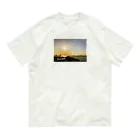 水彩屋のSunset オーガニックコットンTシャツ