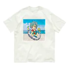 さくらんぼねこのスイカとピアノが大好きな少年 Organic Cotton T-Shirt