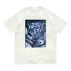 shin＿tomohiroのオートマチックタイガー Organic Cotton T-Shirt