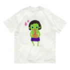 おばけ商店のおばけTシャツ＜でっかい垢嘗＞ Organic Cotton T-Shirt