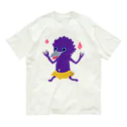 おばけ商店のおばけTシャツ＜でっかい髪切り＞ Organic Cotton T-Shirt