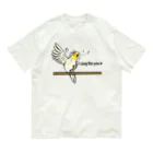 PLUME FACTORY☆  by”SakuraTangpoppo”のあなたのために歌うよ。 オーガニックコットンTシャツ