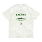 HINO DESIGN のSALMON MAIN DISH. オーガニックコットンTシャツ