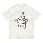 Yoshisyanのみあげるしろねこ♪ オーガニックコットンTシャツ