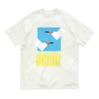 inae-doの青空・トキ・稲 Organic Cotton T-Shirt