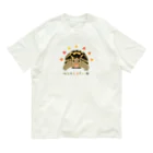 はやしりえの太陽っぽいへるまんさん オーガニックコットンTシャツ