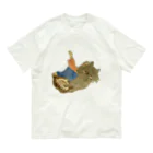 ちゃちゃのTake a nap with Chacha オーガニックコットンTシャツ