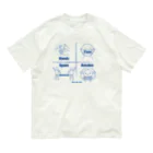 K＿Moonのアマビエブルー Organic Cotton T-Shirt