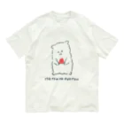 boorichanの夏のおやつ Organic Cotton T-Shirt