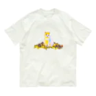 ベンチのネコT オーガニックコットンTシャツ