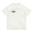 (◐ㅈ◐)のChihuahua Heaven うにょうにょBLACK Organic Cotton T-Shirt