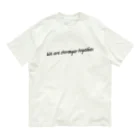 SVAHAのStoronger Together オーガニックコットンTシャツ