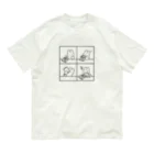 nsnのCHIPS オーガニックコットンTシャツ