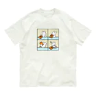 nsnのCHIPS オーガニックコットンTシャツ